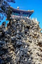 BEIJING, CHINA - MARCH 11, 2016: Forbidden City. Imperial garden Royalty Free Stock Photo